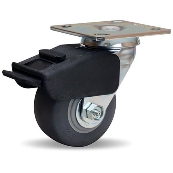 Combination Brake Swivel Caster, 4