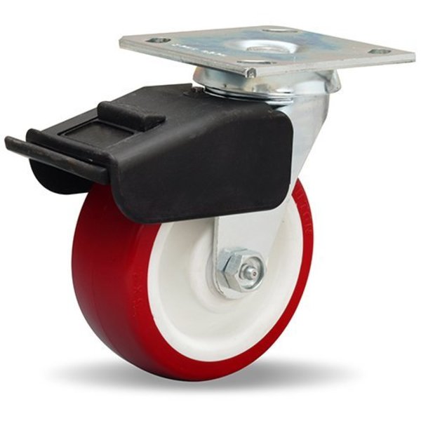 Combination Brake Swivel Caster, 5
