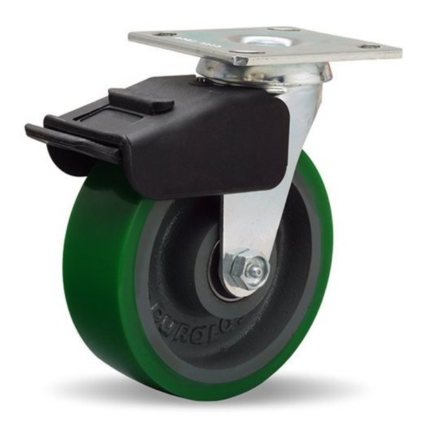 Combination Brake Swivel Caster, 6