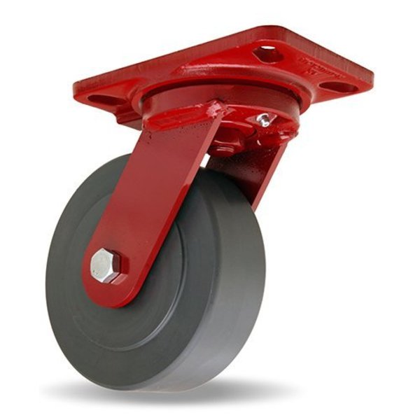 Plte Caster, Swvl, Nylon, 6