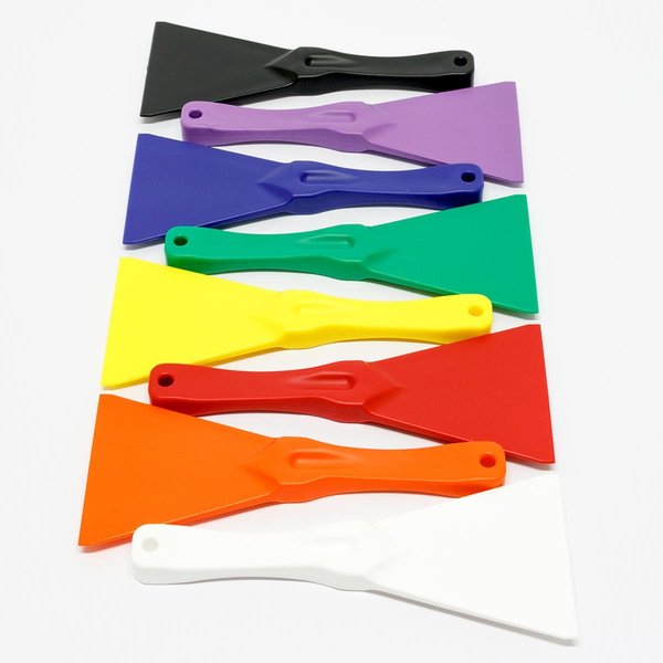 Poly Hand White Scraper, PK 20