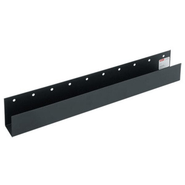 Horizontal Cable Trough, 650mm, Black, S