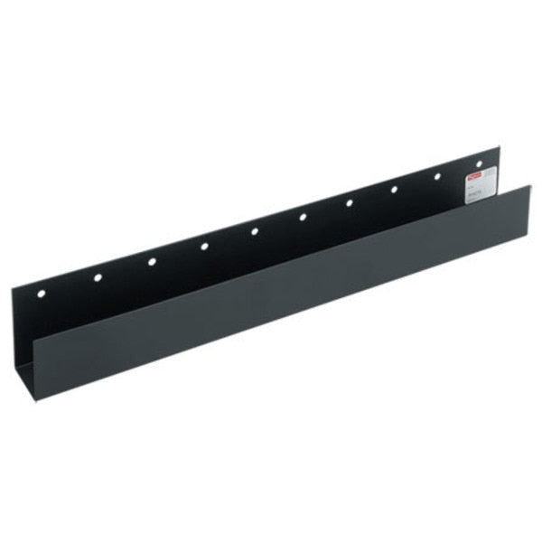 Horizontal Cable Trough, 200mm, Black, S