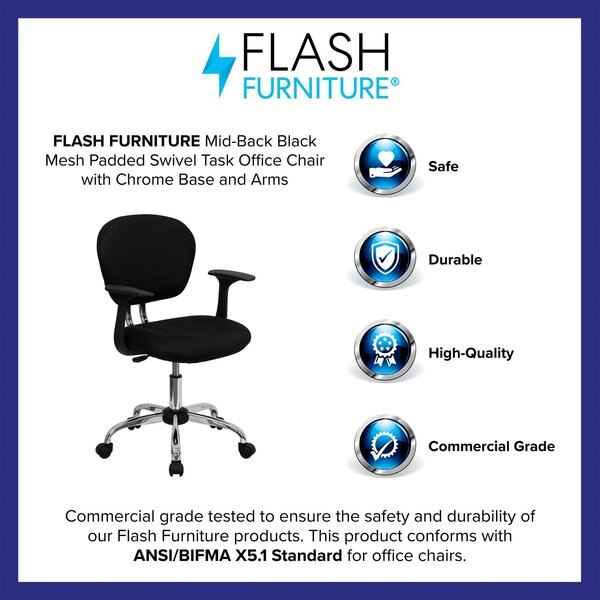 Task Chair, 17-1/4