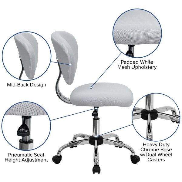 Task Chair, 17-1/4