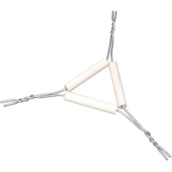 Triangles, Clay Pipe Iron Wire, 1.5, PK5