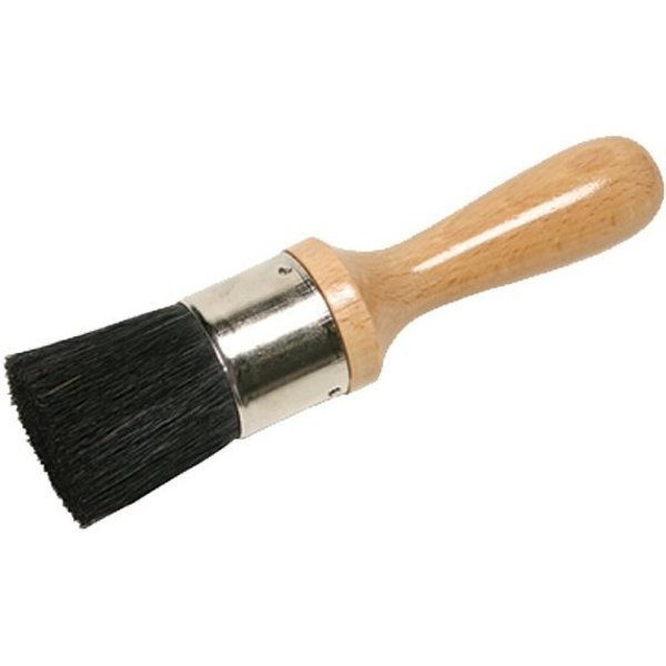 Sieve Brush, Fine Mesh, Horsehair, Wood