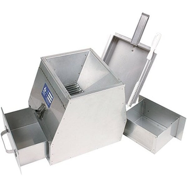 Sample Splitter, Enclosed, 24 Chutes, 3/