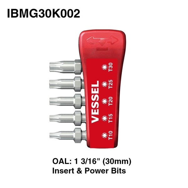 IMPACT BALL Torsion Bit ASSORTx30, PK5