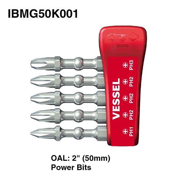 IMPACT BALL Torsion Bit ASSORTx50, PK5