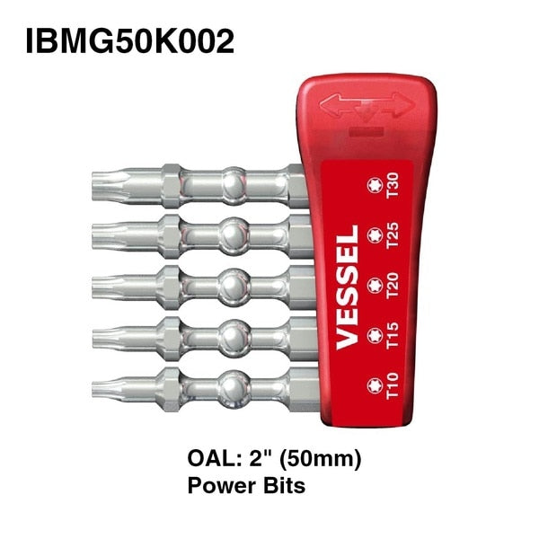 IMPACT BALL Torsion Bit ASSORTx50, PK5