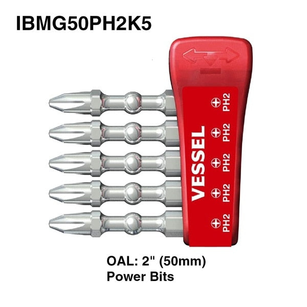 IMPACT BALL Torsion Bit PH2x50, PK5