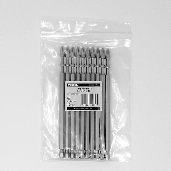 IMPACT BALL Torsion Bit PH2x150, PK10