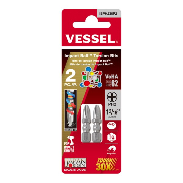 IMPACT BALL Torsion Bit PH2x30, PK2