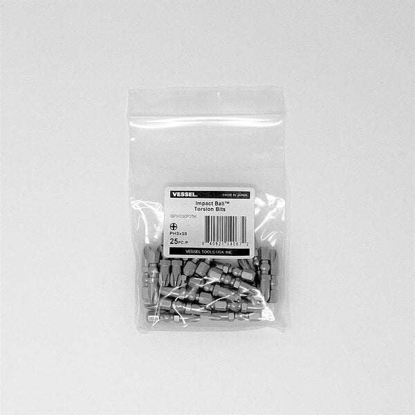 IMPACT BALL Torsion Bit PH3x30, PK25