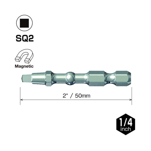 IMPACT BALL Torsion Bit SQ2x50, PK25
