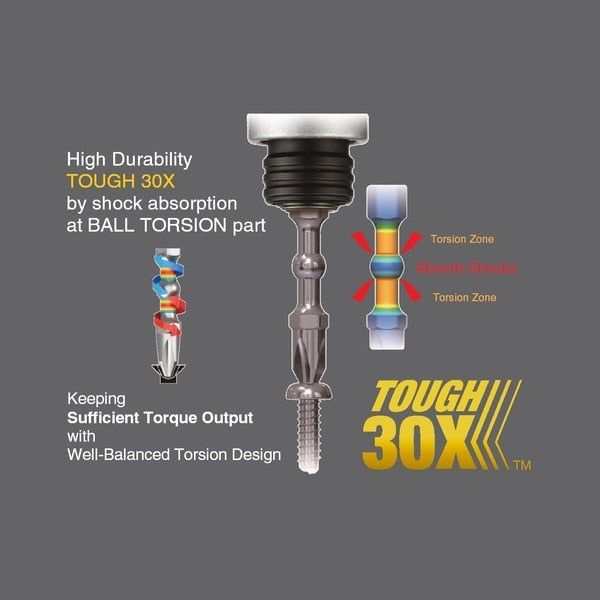 IMPACT BALL Torsion Bit SQ2x50, PK25