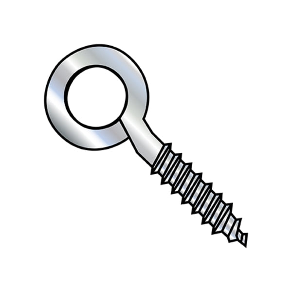 Lag Screw, 1/4 in, 2 in, Steel, Zinc Plated Hex 1200 PK