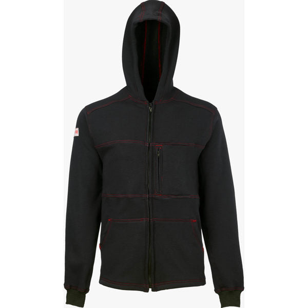 High Performance FR Zip Front Hoodie, Bl