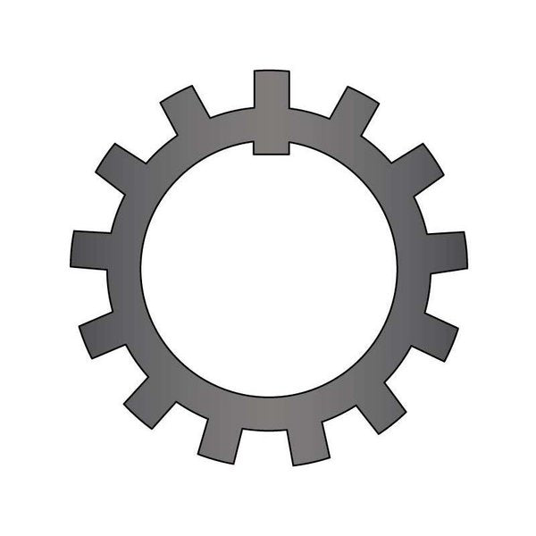 Bearing Lock Washer, Carbon Steel, Plain Finish