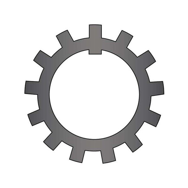 Bearing Lock Washer, Carbon Steel, Plain Finish