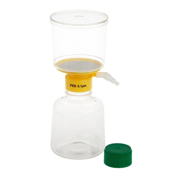 Filter System, 0.10um PES Filter, 75mm Diameter, Sterile, 500mL