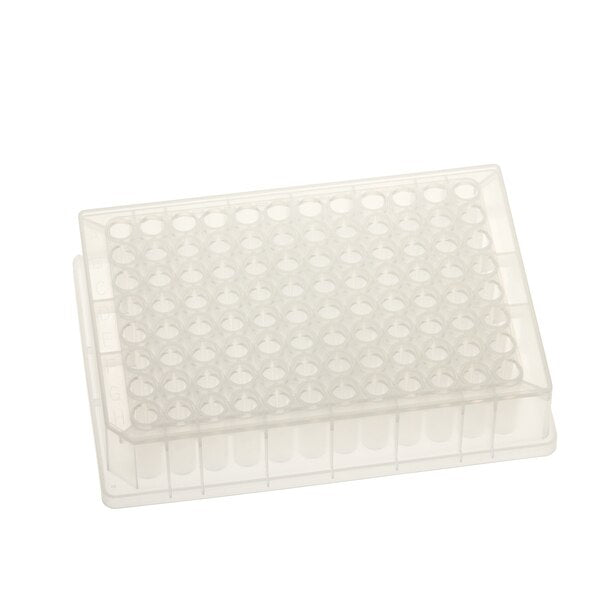 Storage Plate, PP, V-Bottom, Non-sterile, 0.5mL, 96-Deep Round Well