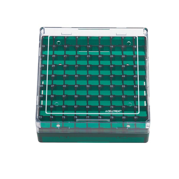 Storage Box for CF Cryogenic Vial, Polycarb, Non-sterile, 100-Place
