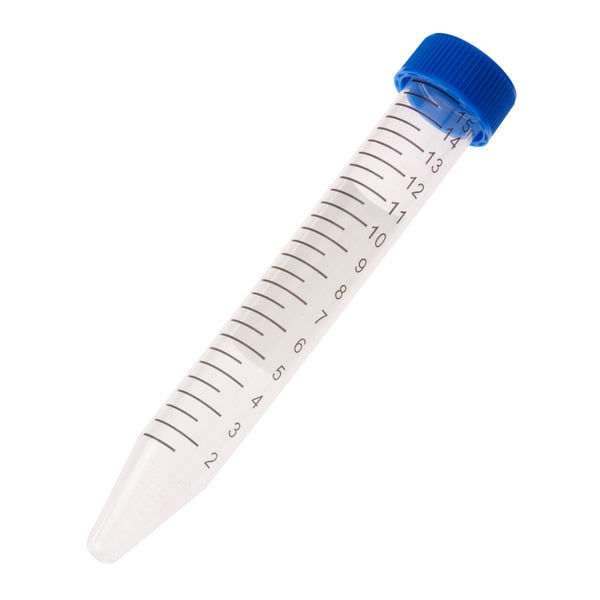 Centrifuge Tube, Blue Cap - Bag, Sterile, 15mL