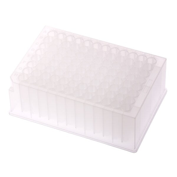 Storage Plate, PP, Round Bttm, Non-sterile, 2.0mL, 96-Deep Round Well
