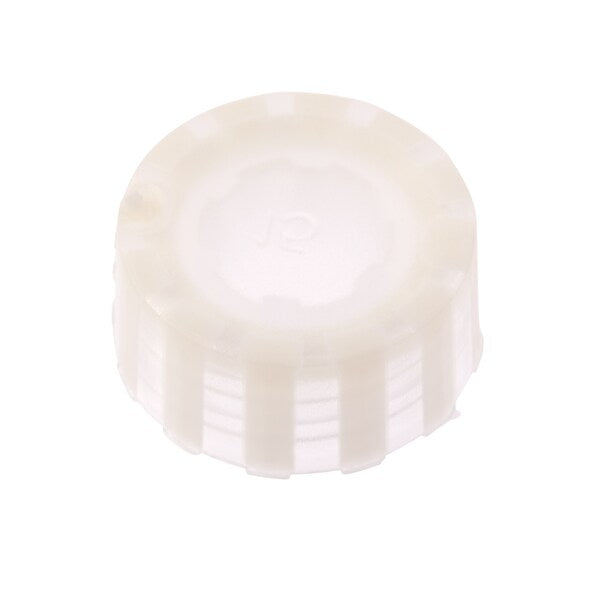 CAP ONLY, Clear Screw Top Micro Tube Grip Cap W/O-Ring, Non-sterile