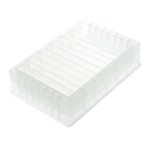 Multi-Cavity Reagent Reservoir, 8 Well, Trough Bottom, PP, Non-sterile