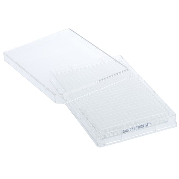 Non-Treated Plate with Lid, Individual, Sterile, 384-Well