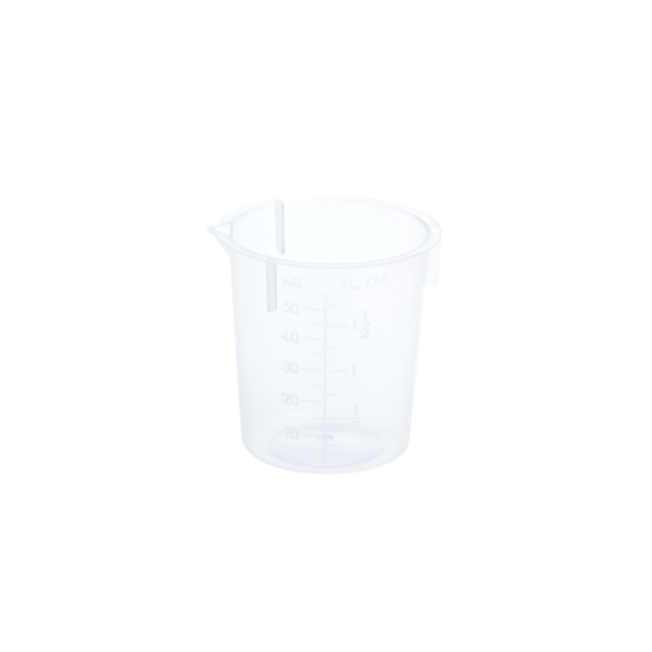 Graduated Beaker, Polypropylene, Non-sterile, 50mL