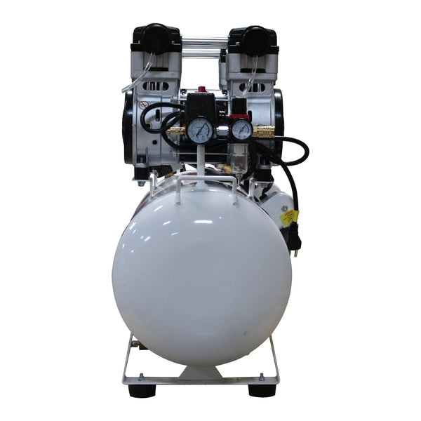 Ultra Quiet Oil-Free 20 gal 4-HP Only 75 dB