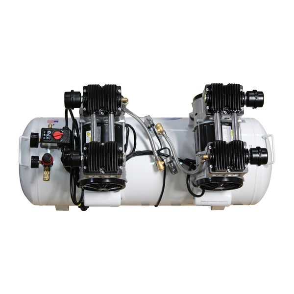 Ultra Quiet Oil-Free 20 gal 4-HP Only 75 dB