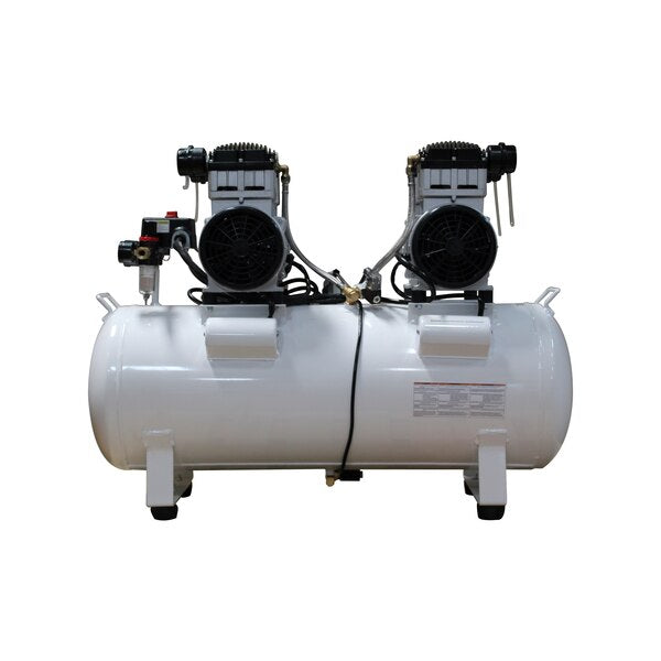 Ultra Quiet Oil-Free 20 gal 4-HP Only 75 dB