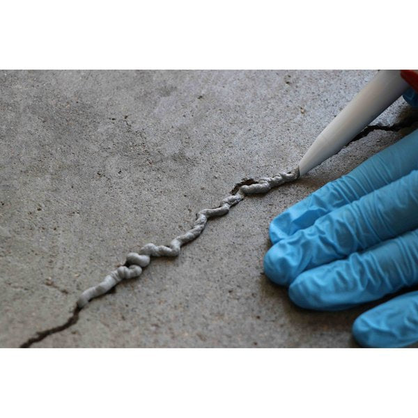 10 oz. Concrete Repair, 10 oz. Tube, PK12, Gray