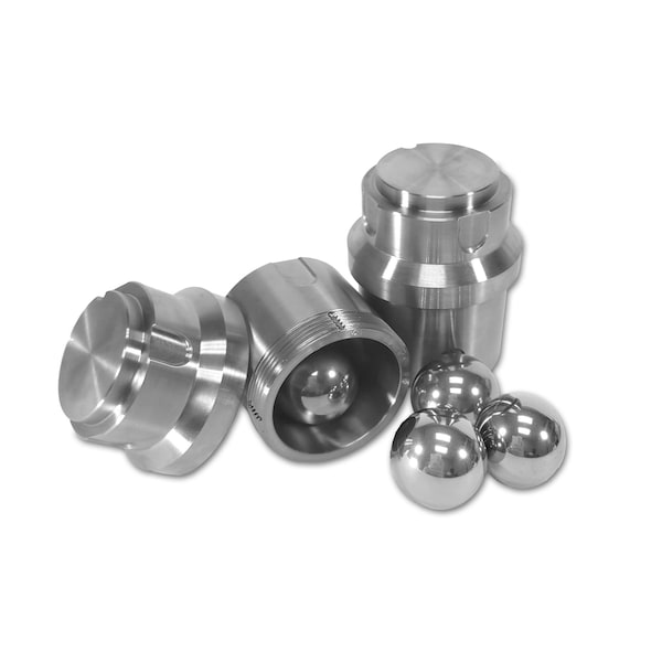 Grinding Jar, Stainless Steel 50mL, PK2