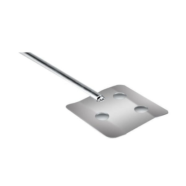 Flt Paddle w/Holes, Stainless Steel, for