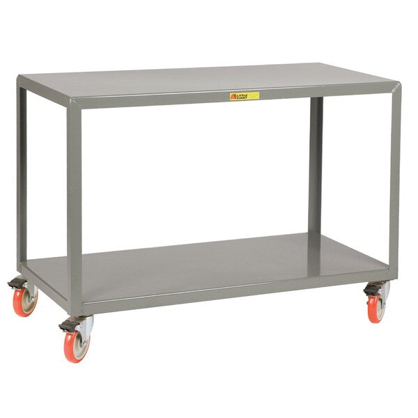 Mobile Table, 2 Shelves, 48