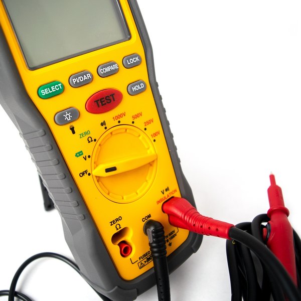 NIST Certified IP42 Advanced Insulation Resistance Tester 600V AC/DC