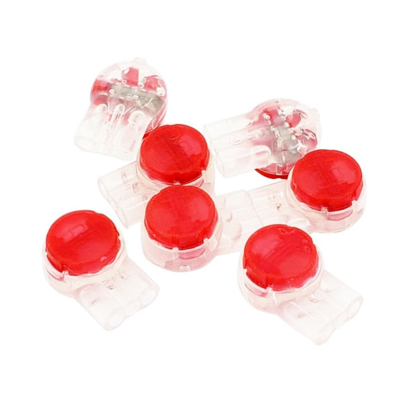 UR2 Red Idc 3Wr Bt Splc 100/PK, PK100