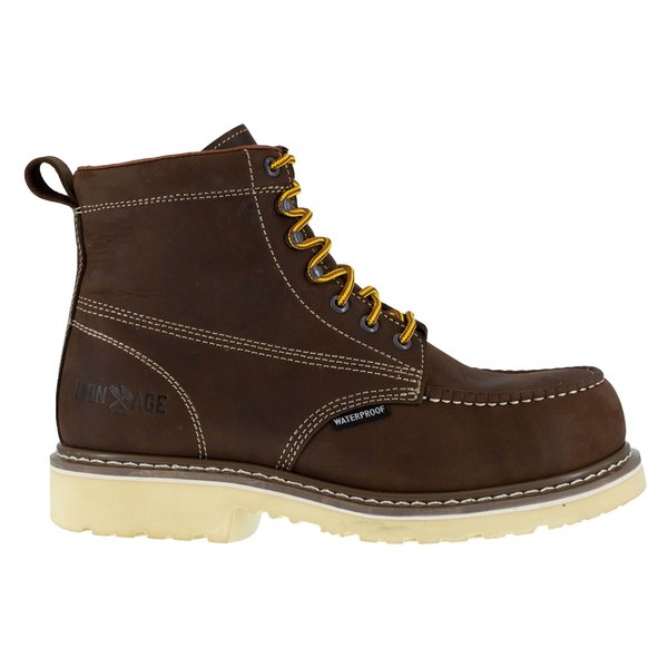 Mens Brown Comp Toe 6 in Waterproof, PR
