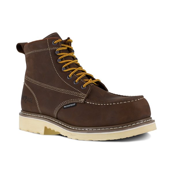 Mens Brown Comp Toe 6 in Waterproof, PR