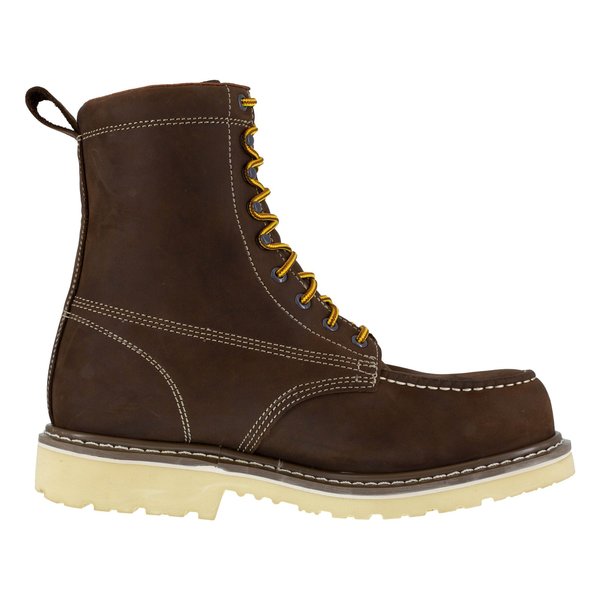 Mens Brown Comp Toe 8 in Waterproof, PR