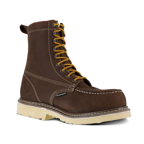 Mens Brown Comp Toe 8 in Waterproof, PR