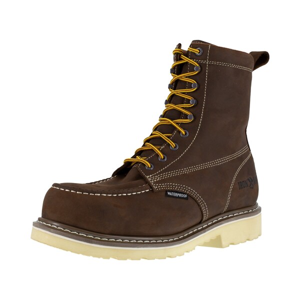 Mens Brown Comp Toe 8 in Waterproof, PR