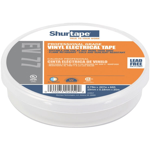 Electrical Tape, Gray, 3/4