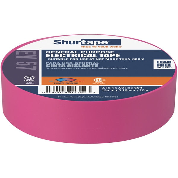 Electrical Tape, Purple, 3/4